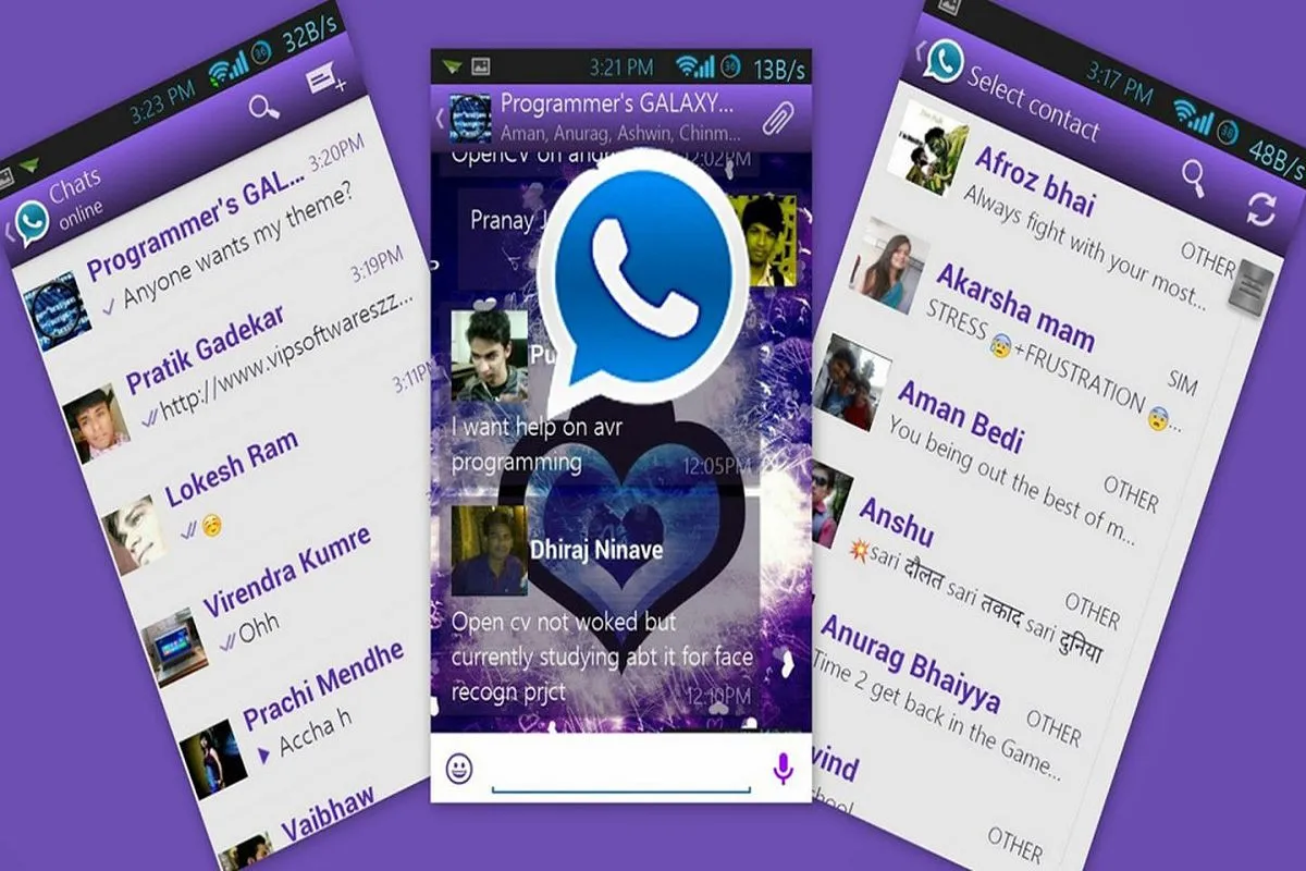 Descarga Gratis Whatsapp Plus Morado Apk La Nueva Versi N Compatible