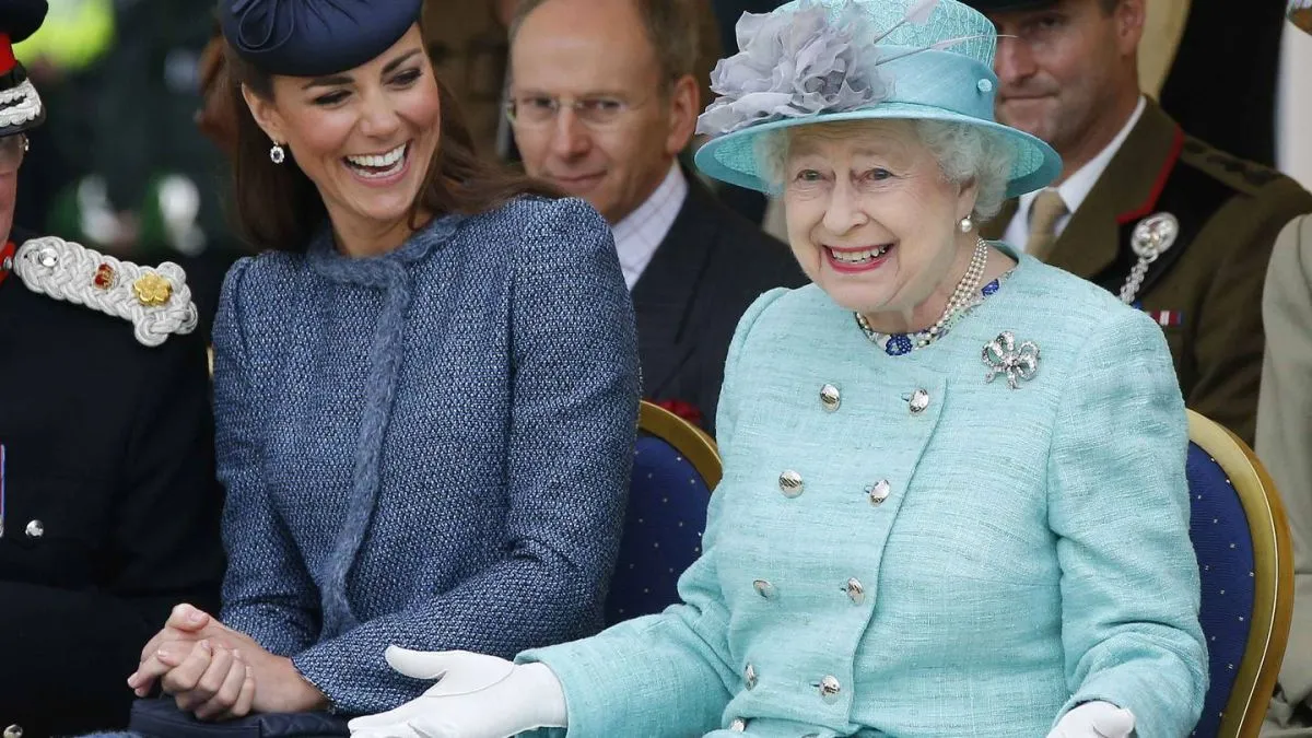 kate middleton y la reina isabel