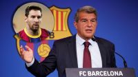 Laporta contradice a Lionel Messi: lo acusa de no querer llegar a Barcelona