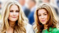 Las princesas Amalia y Alexia de Holanda pelearon por su protagonismo en el Día del Príncipe: fotos