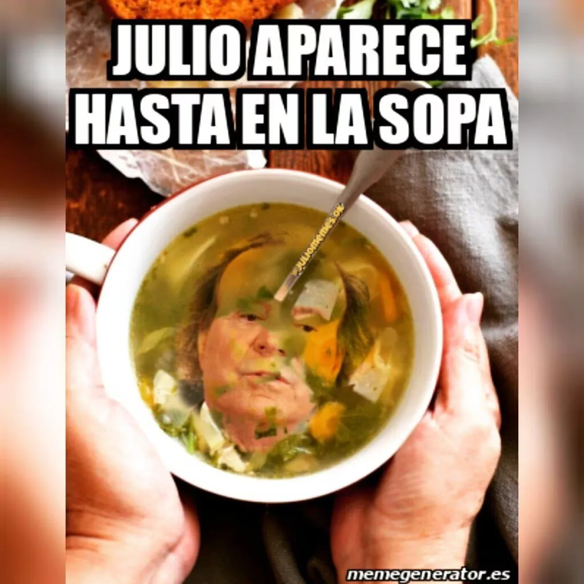 Explotaron las redes: los mejores memes de Julio Iglesias ante la inminente  llegada del nuevo mes | Voces Criticas - Salta - Argentina