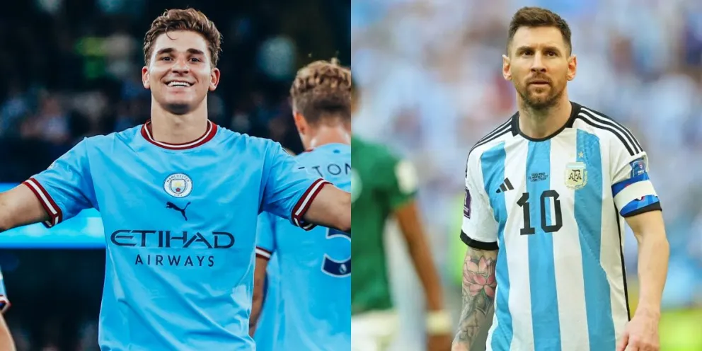 Julián Álvarez involucrado en un plan del FC Barcelona con el que traicionarían a Lionel Messi 