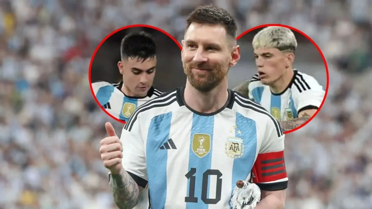 Messi, Buonanotte y Garnacho