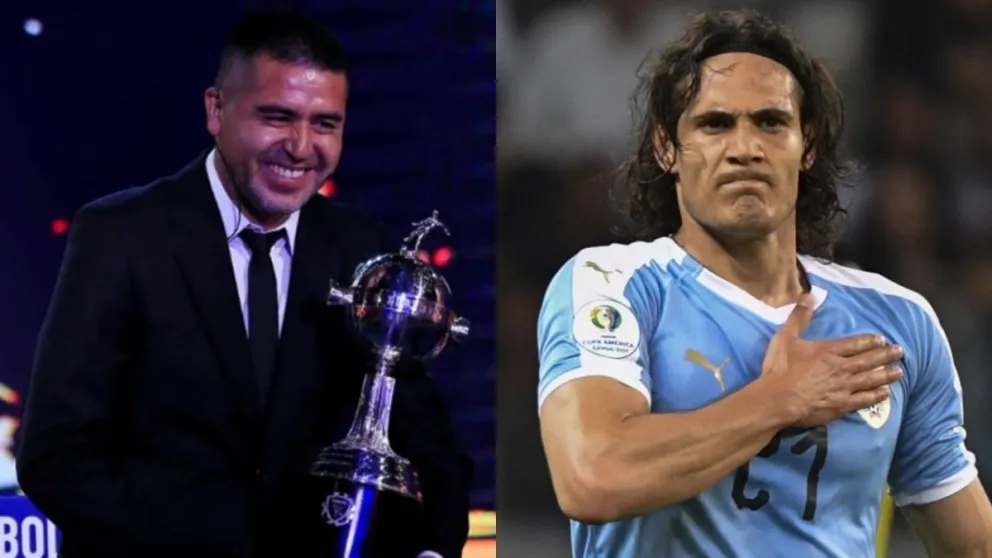 Riquelme tenía todo listo para cerrar a Cavani, pero surgió un problema para Boca