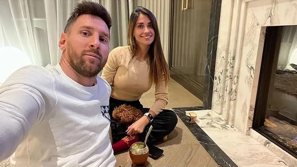 La foto de Instagram de Antonela Roccuzzo y Lionel Messi disfrutando sus vacaciones en las Bahamas