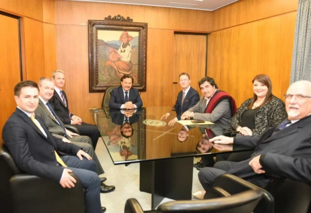 Proyecto Taca Taca: Gustavo Sáenz recibió en Salta al CEO de First Quantum Minerals
