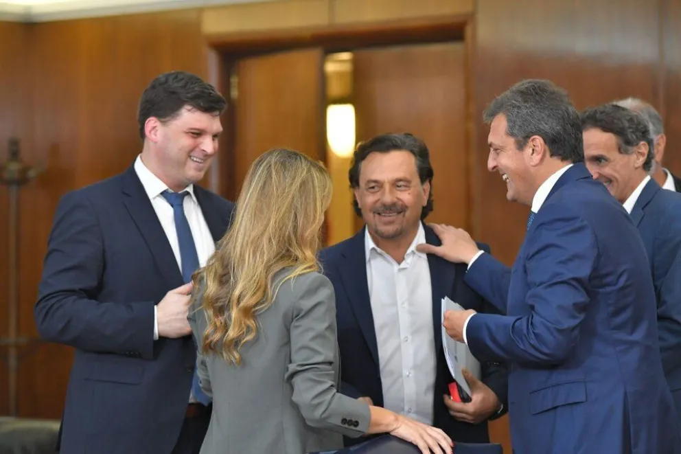 Gustavo Sáenz mostró su apoyo hacia la fórmula de Massa y Rossi para las próximas elecciones nacionales