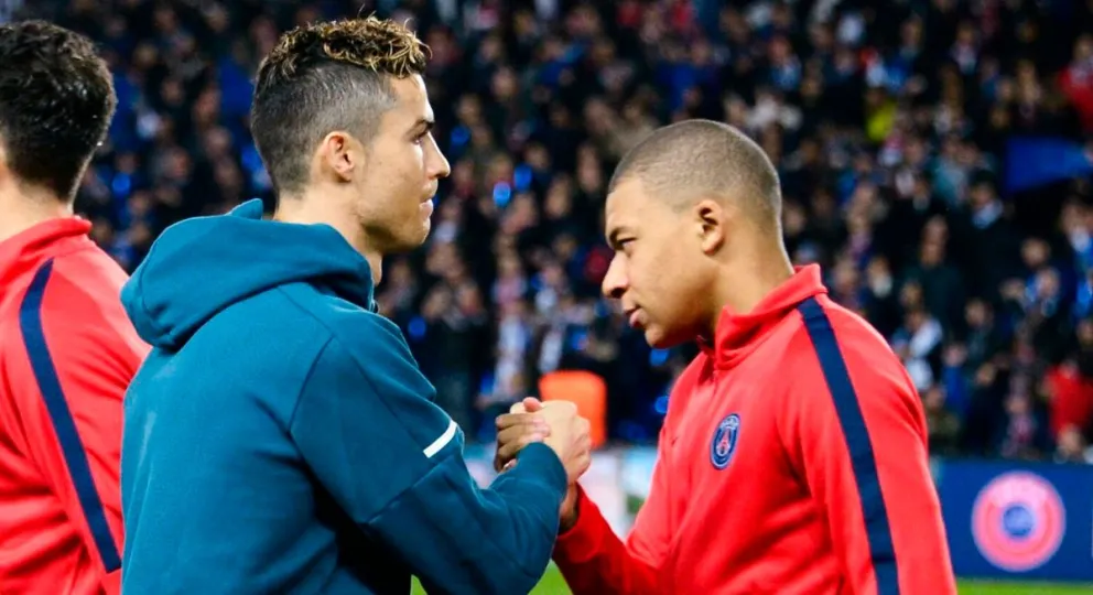 El extraño secreto que comparten Cristiano Ronaldo y Kylian Mbappé