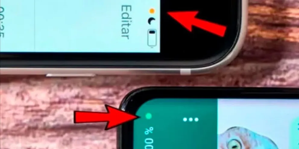 Este es el curioso significado del punto verde o naranja que sale en tu celular cuando usas WhatsApp