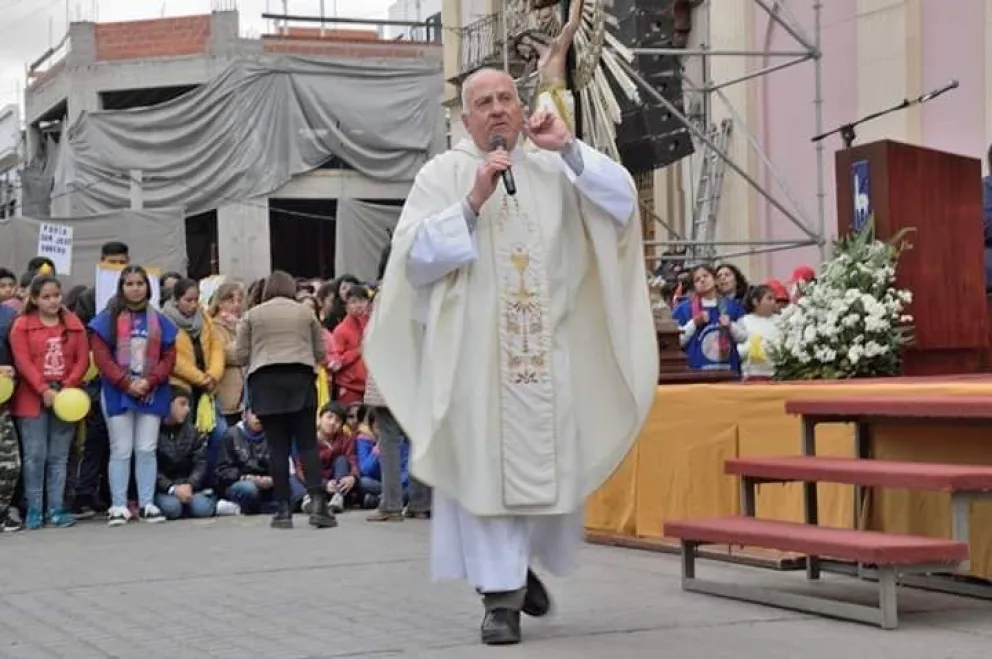 Procesión del Perpetuo Socorro: el monseñor Dante Bernacki señaló duramente a los políticos del país