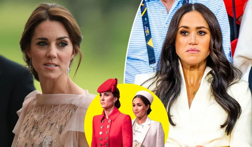 Distanciadas y vidas diferentes: Kate Middleton en la gloria y Meghan Markle en la oscura crisis