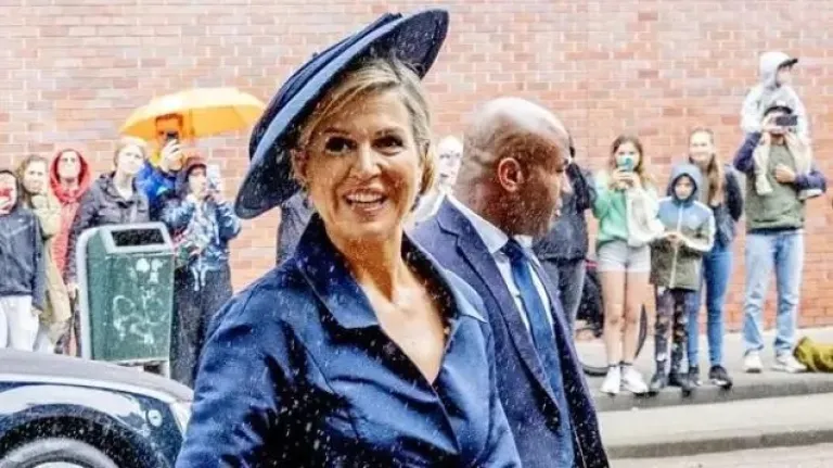 Look de la reina M&aacute;xima de Holanda