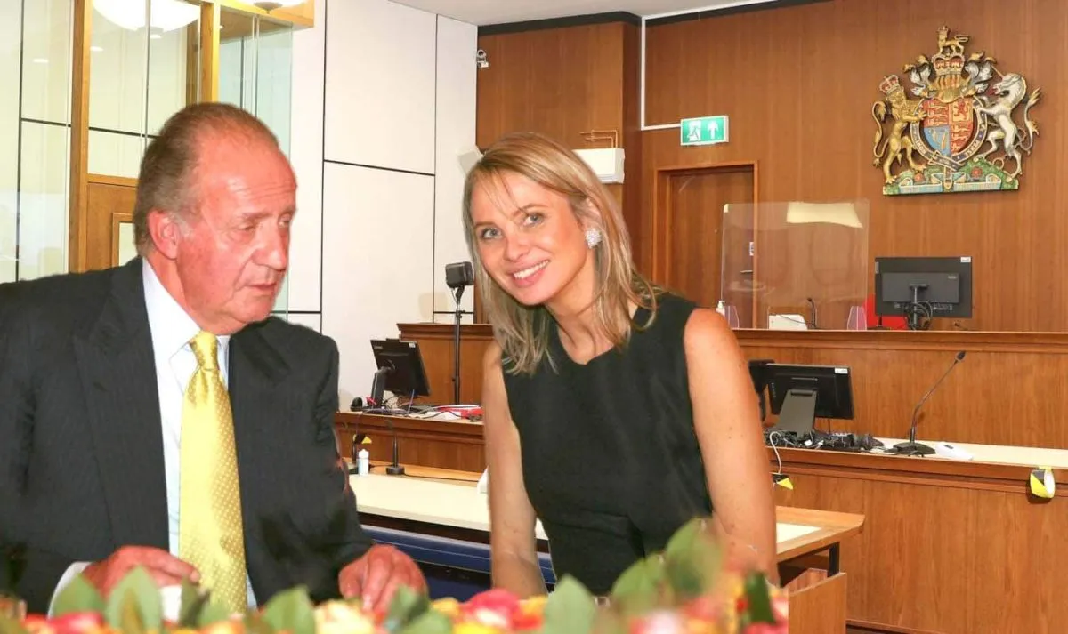 REY JUAN CARLOS I Y CORINNA