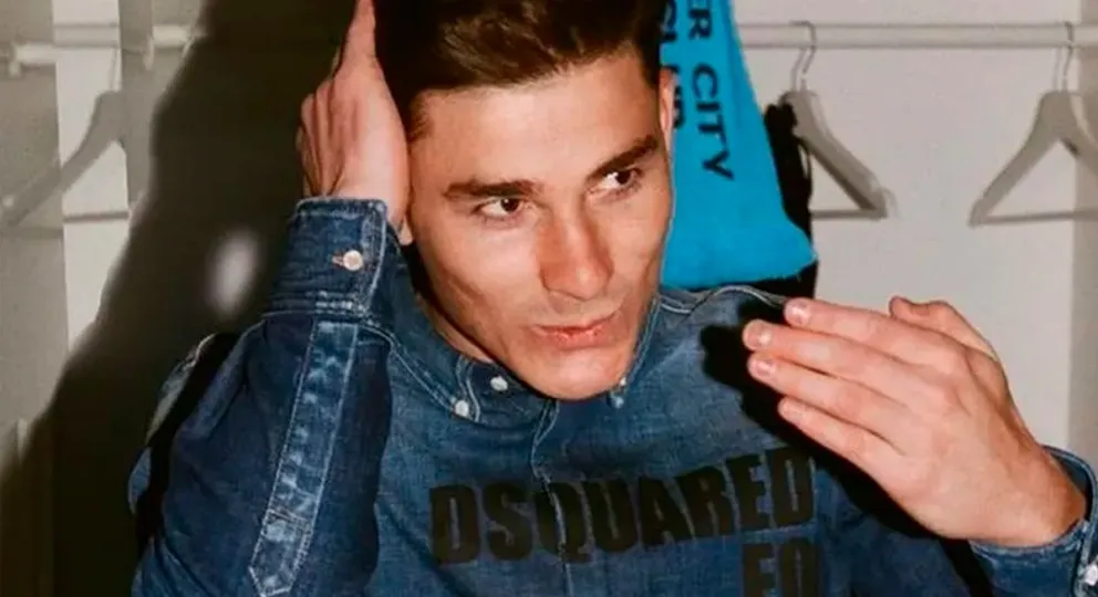 Julián Álvarez compartió su nuevo look en Instagram y desató la locura de sus seguidores