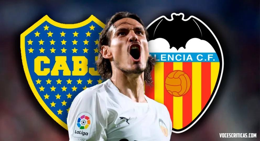 Salió a la luz una conversación entre Riquelme y Edinson Cavani que aseguraría su llegada Boca
