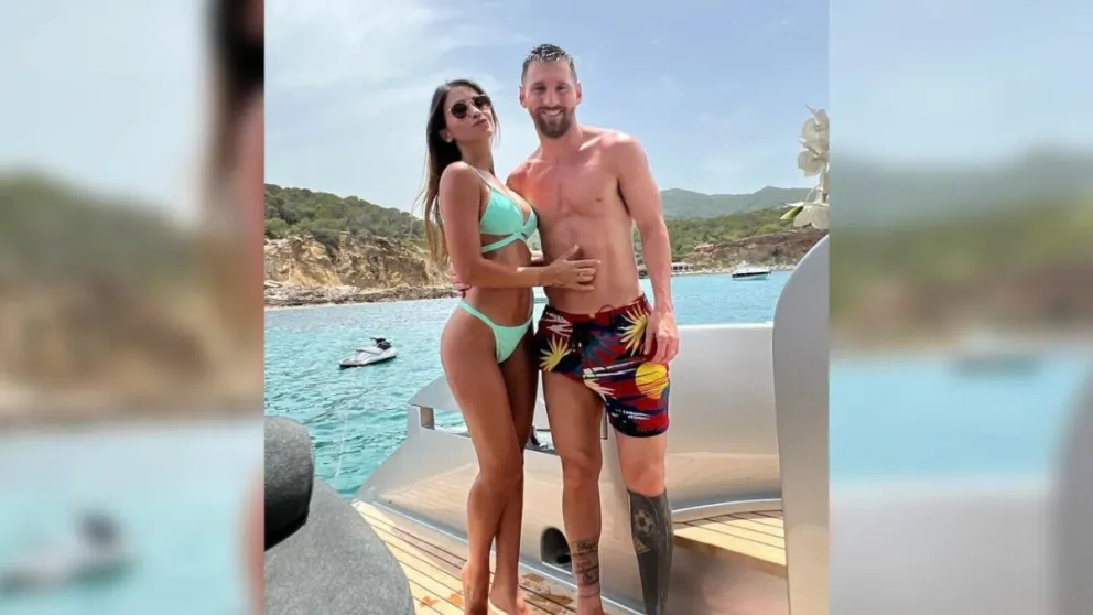 Lionel Messi y Antonela Roccuzzo causaron polémica al hacer esto en medio de la playa