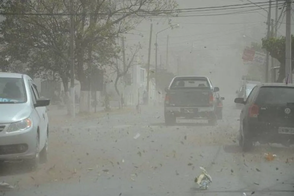 Tiempo en Salta: alerta amarilla por fuertes vientos en diferentes puntos de la provincia