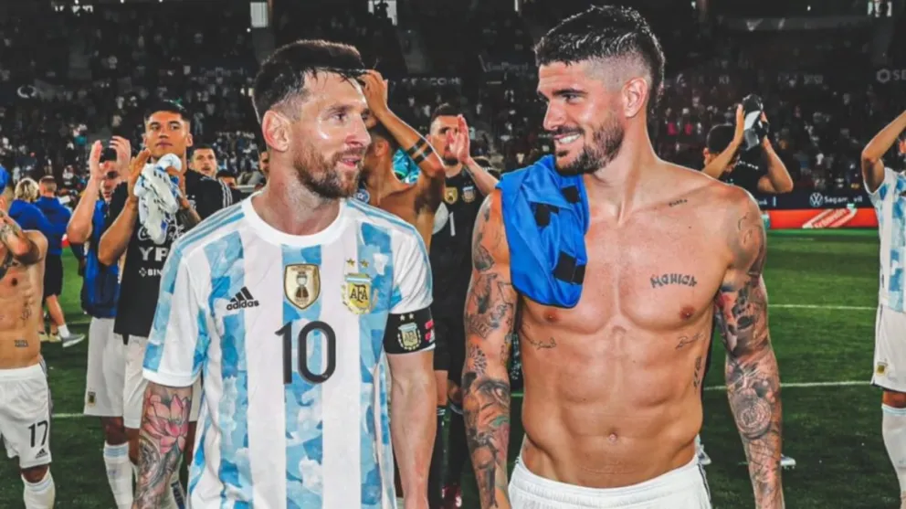 Lionel Messi hizo una fuerte confesión de su relación con De Paul en la selección argentina