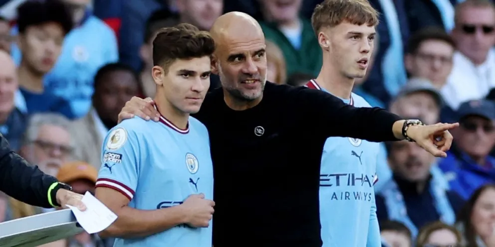 La promesa de Guardiola a Julián Álvarez que generará fuertes conflictos con Haaland en el City