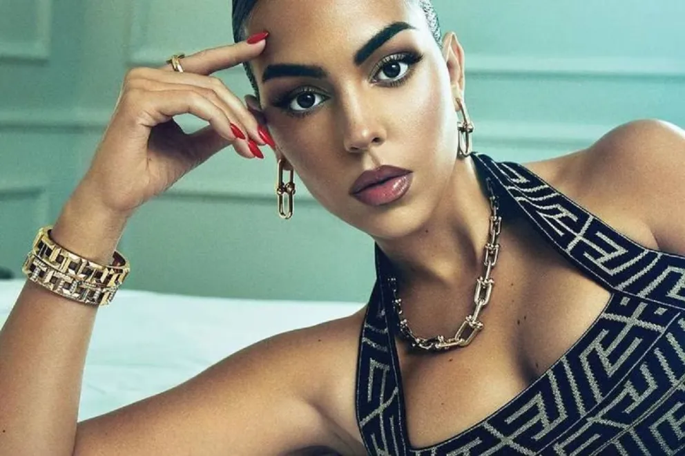 Oro y gemas: así es la tremenda colección de  joyas de Georgina Rodríguez que ni Ronaldo aprueba