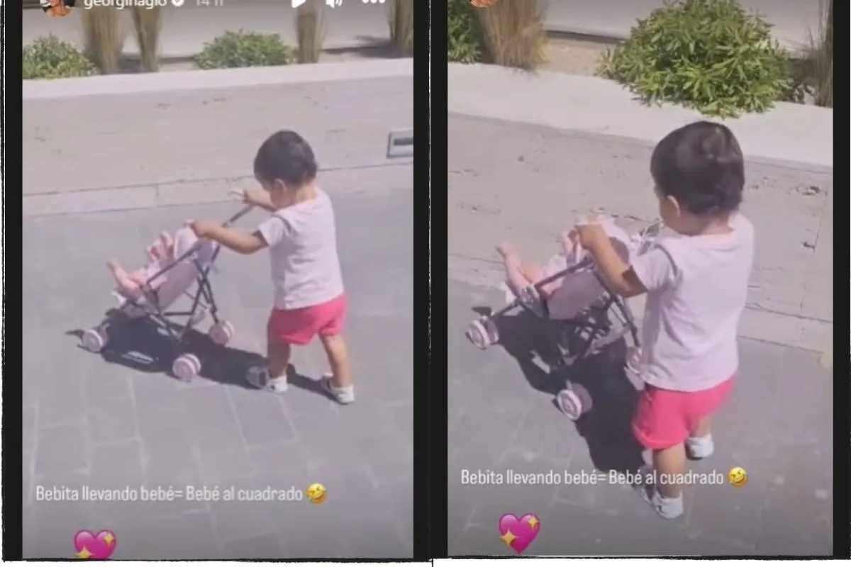 Hija de Cristiano Ronaldo y Georgina Rodr&iacute;guez