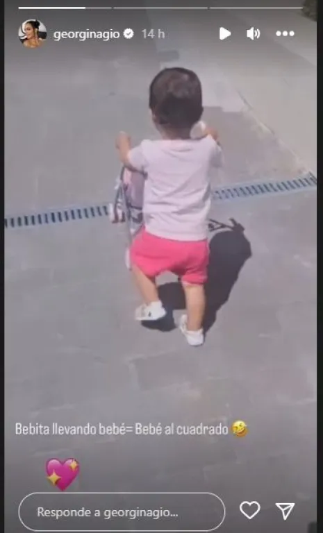Bella Esmeralda, hija de Cristiano Ronaldo y Georgina Rodr&iacute;guez