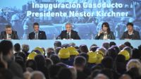 Gasoducto Néstor Kirchner: fuerte respaldo de Cristina Kirchner a Sergio Massa en una muestra de unidad