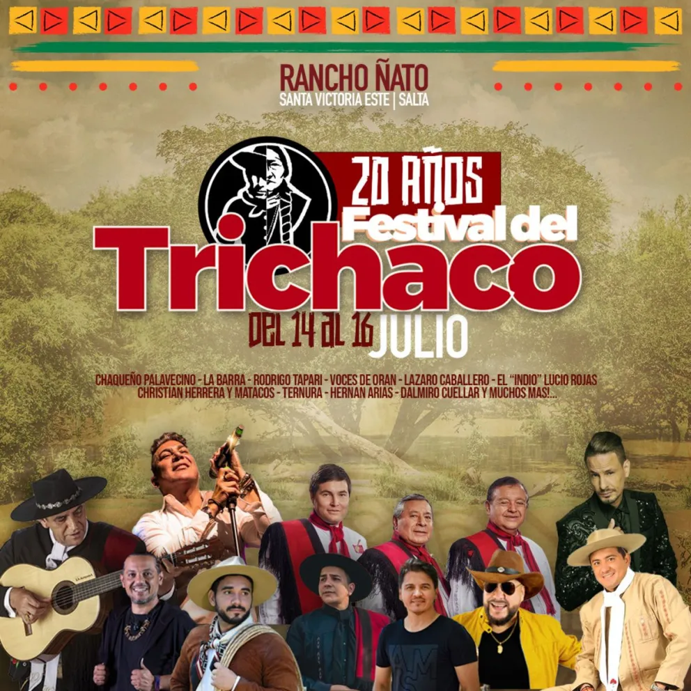 Festival del Trichaco: una celebración inigualable con una cartelera de lujo