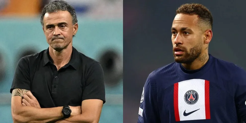 Luis Enrique quiere echar a Neymar del PSG: el conflicto que se desató en los entrenamientos 