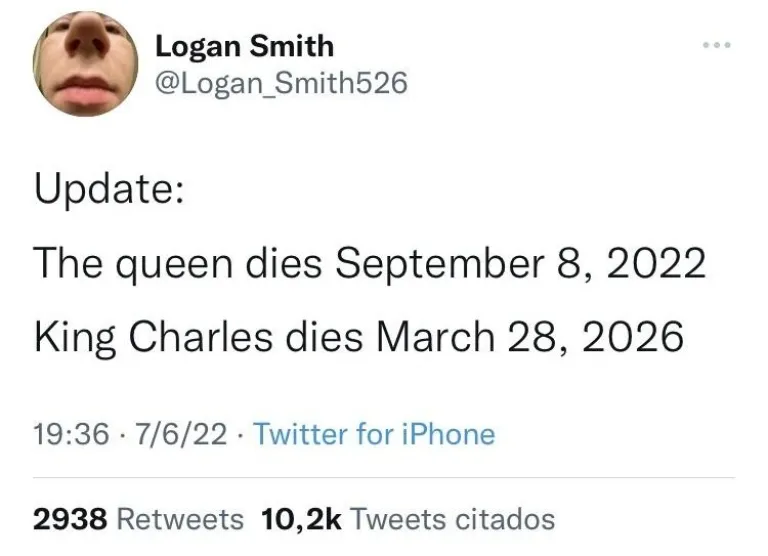El twit contra el rey Carlos III