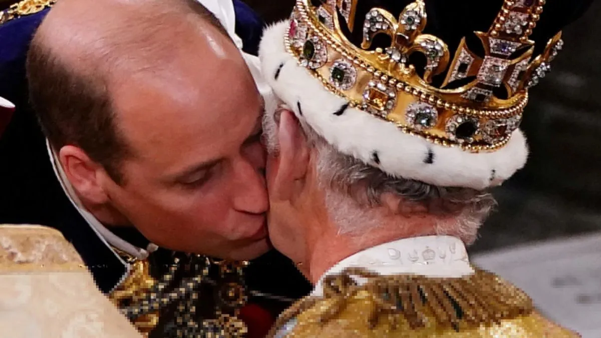 Rey Carlos III y pr&iacute;ncipe Guillermo de Gales