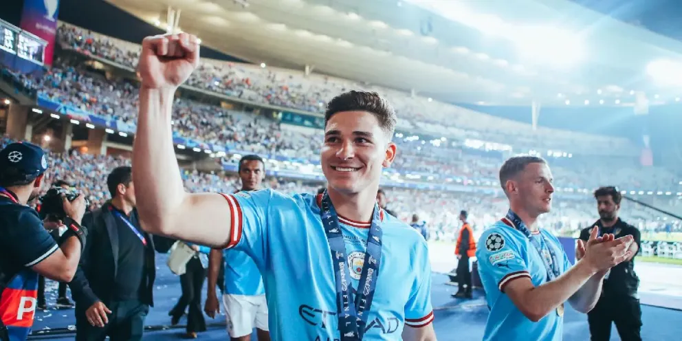 Cansado de los rumores, Julián Álvarez rompió el silencio y dijo esto sobre su salida del City