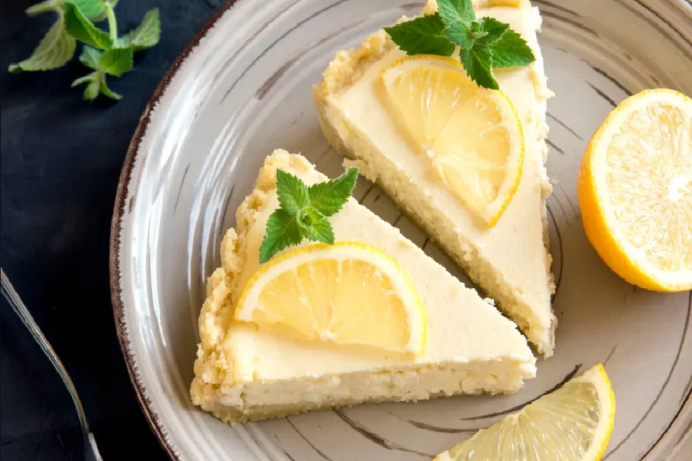 Con 3 ingredientes y con esta receta prepara un rico y cremoso postre de limón sin horno