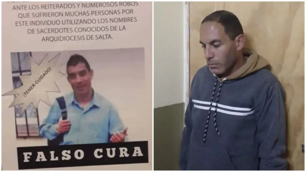 Falso Cura: sentenciaron al hombre que robó y estafó en el nombre de Dios