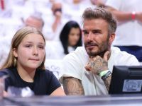 David Beckham no le teme a nada: esto hizo con su hija Harper y se volvió viral