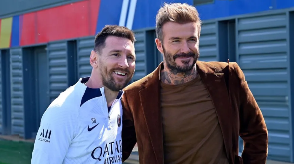 La inesperada reacción de David Beckham cuando le preguntaron por Lionel Messi