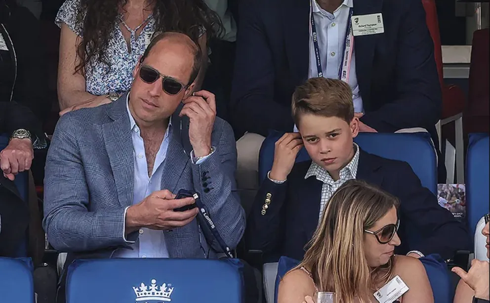 El increíble parecido entre el príncipe George y el príncipe Guillermo vuelve a sorprender a muchos seguidores