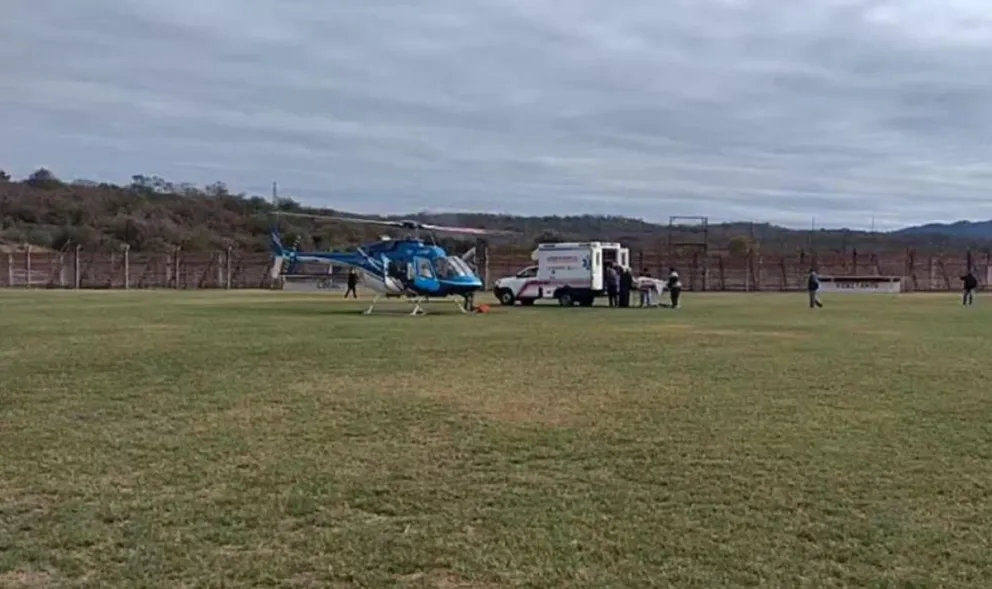 El productor agrícola baleado en estado crítico: fue trasladado en un vuelo sanitario para mayor atención