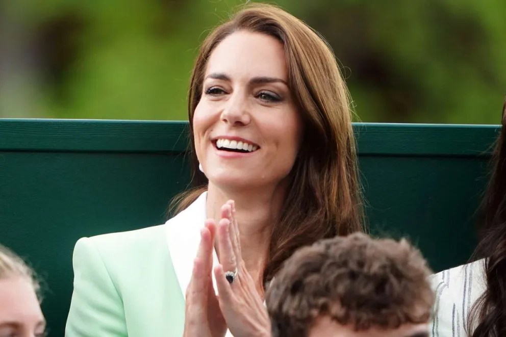 El exorbitante look de más de seis mil euros que presumió Kate Middleton en su visita a Wimbledon 