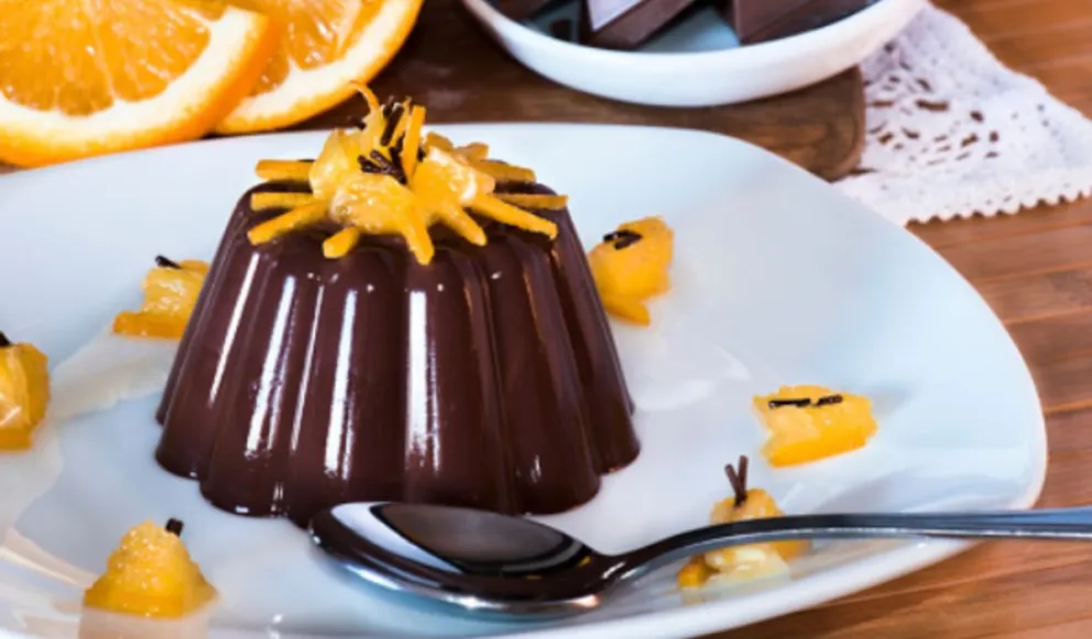 Sin horno, huevo ni harina: prepara un cremoso flan de chocolate 