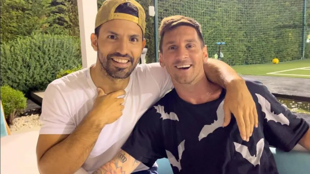 El Kun Agüero hizo una fuerte confesión tras la presentación de Lionel Messi en Inter Miami