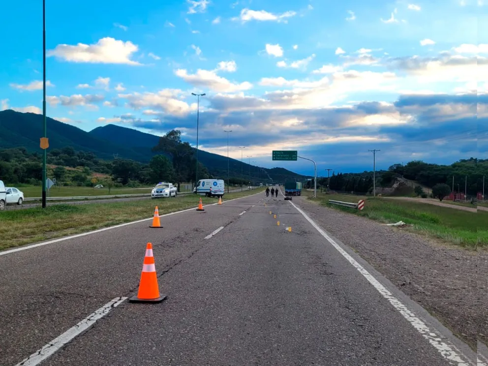 Terrible accidente en la ruta 9: el conductor de un remis perdió el control y chocó contra un árbol