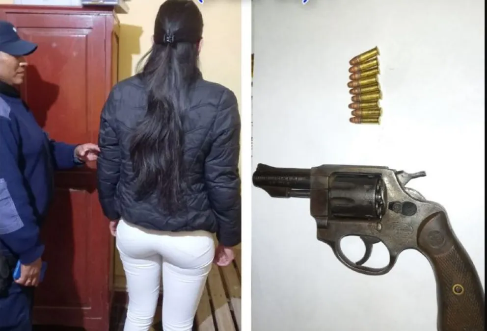 Una joven armada intentó ingresar a un festival folclórico