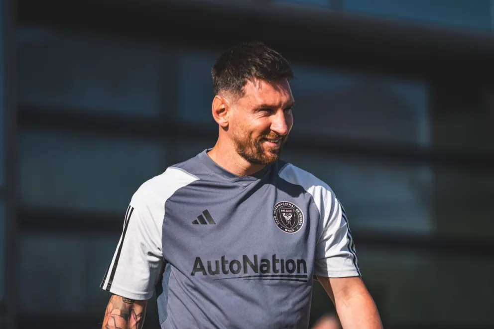 Todas las fotos: las primeras imágenes de Lionel Messi entrenando con Inter Miami