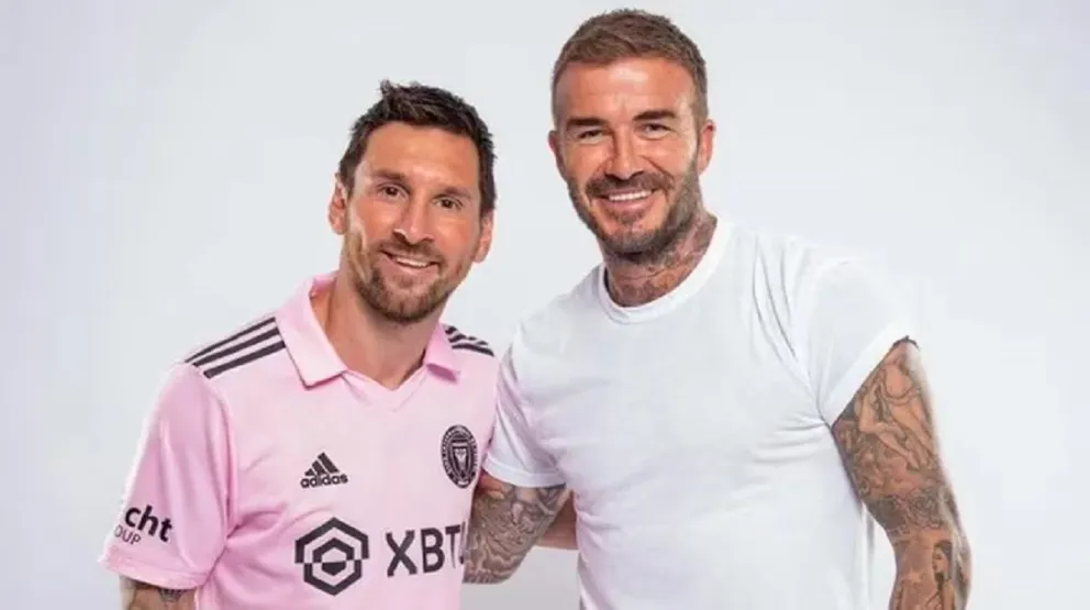 David Beckham le hizo un guiño a Lionel Messi con este curioso y llamativo animal: foto