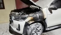 Los "quemacoches" volvieron y prendieron fuego dos camionetas nuevas en Tartagal 