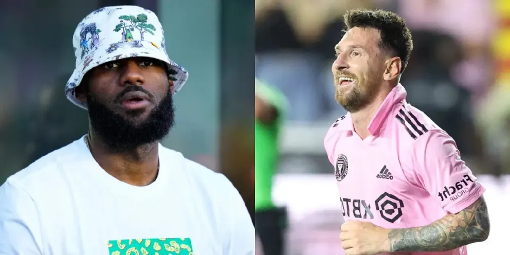 El encuentro entre Messi y LeBron James: el gesto del rosarino que llamó la atención de todos 