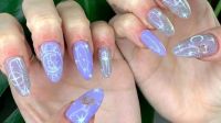 Las mejores ideas de Nail art si sos amante de la luna y diseños sobre astrología: fotos