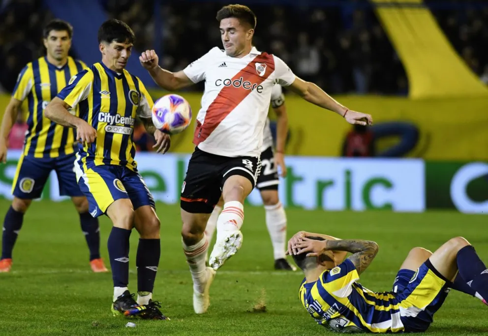Agónico empate de River Plate ante Rosario Central en un partidazo: fue 3 a 3 en el Gigante de Arroyito