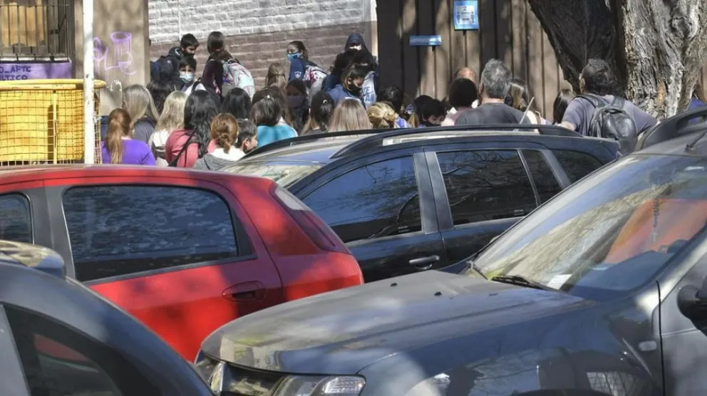 El retorno a las aulas produjo congestión en el tránsito de la ciudad